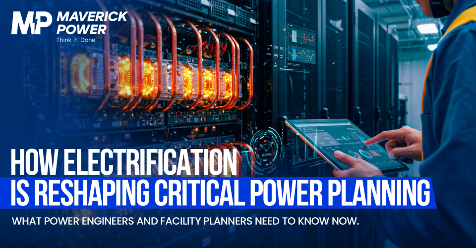 How Electrification and AI Are Reshaping Critical Power Planning